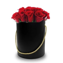Love black box red roses